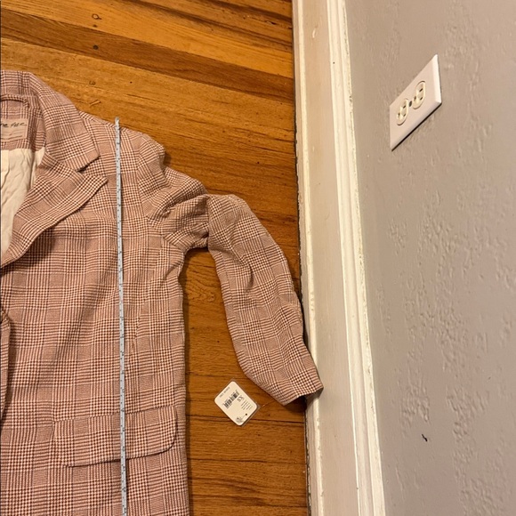 🏷️ BNWT Free People ‘Bowie’ Blazer (Ivory Combo) - Picture 9 of 13